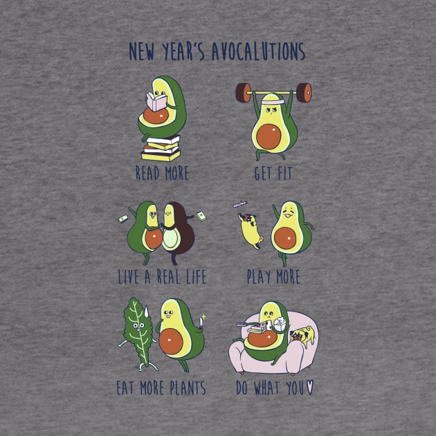 New Year's Resolutions with Avocado by huebucket